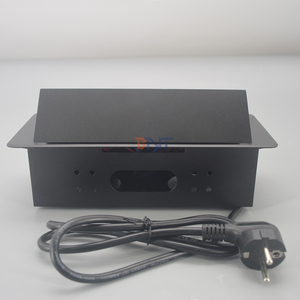 Ali Hot 2 EU Power + 2 USB sạc Hidden bàn Ổ cắm điện cho văn phòng bảng/Máy tính để bàn <span class=keywords><strong>Pop</strong></span> Up Ổ cắm điện - Product Image 3