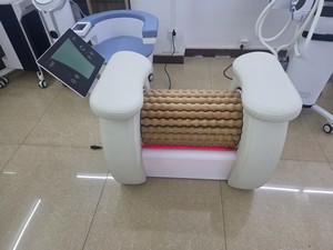 كرسي تدليك بعجلات للتنحيف يستخدم لاسترخاء الجسم بالكامل وتصريف اللمف لتخفيف آلام العضلات - Product Image 2