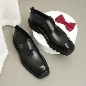 Zapatos de Cuero Genuino Hechos a Mano de Primera Calidad, Calzado Formal de Moda Antideslizante para Hombre - Product Image 3