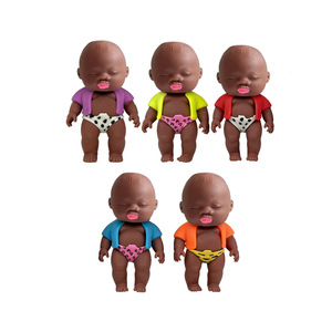 Nouvelle poupée Ugly Doll musicale à pincer, créative, anti-stress, jouet musical à pincer, poupée bébé noire mignonne et moelleuse à rebond lent, Lala Le Palm Doll - Product Image 6