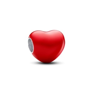 Charm de Corazón Metálico Esmaltado <span class=keywords><strong>Pandora</strong></span> en Plata de Ley S925, Joyería Fina para Cumpleaños, Regalo de Graduación - Product Image 4