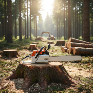 Motosierra Industrial de Barra Guía de 22 Pulgadas, Modelo 382, Gasolina, 72CC, 3900W, OEM, Hecho en China - Product Image 3