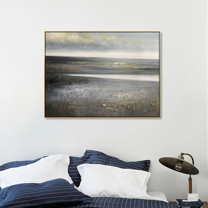 Hot Bán Hiện Đại Trừu Tượng Màu Đen Và Trắng Vải Tường Nghệ Thuật Trang Trí Nội Thất Sơn Kích Thước Lớn Tường Nghệ Thuật Bức Tranh Trừu Tượng - Product Image 6