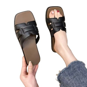 Sandales compensées décontractées style coréen pour <span class=keywords><strong>femme</strong></span>, légères, pour l'été, semelle extérieure en caoutchouc, tige en PVC, couleur assortie - Product Image 6