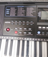 Professional Digital Piano 61 Keys Blue Tooth Electronic Organ Battery and Charge Piano Keyboard for Church Student Good Quality