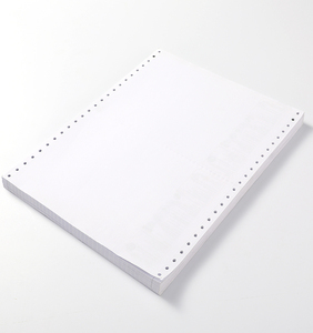 Papier autocopiant NCR 2 plis en gros pour imprimantes matricielles, papier bleu de qualité A, longue durée de vie, formulaires continus - Product Image 6