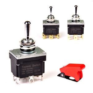 Manufacturer of Waterproof <strong>Toggle</strong> <strong>Switch</strong> 3 Way (ON)-OFF 6 Pins Solder Terminal - Product Image 3