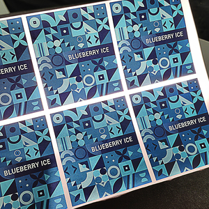 OEM fabbrica stampato autoadesivo agricolo erbicida/pesticida/fertilizzante adesivo impermeabile per sigarette - Product Image 5