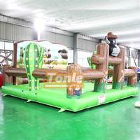 Machine d'équitation de taureau gonflable jeu d'équitation de taureau mécanique adulte à vendre