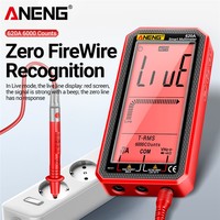 Multimeter Multifungsi Layar Besar Digital Presisi Tinggi Penguji Kapasitansi Tegangan Anti-Api Meter Universal Baru