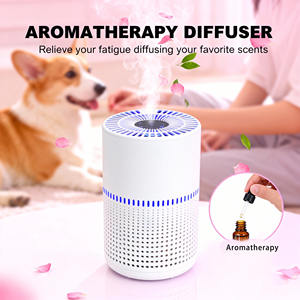 <span class=keywords><strong>Purificateur</strong></span> <span class=keywords><strong>d</strong></span>'<span class=keywords><strong>air</strong></span> de bureau électrique 2025 en plastique avec filtre HEPA et charbon actif, diffuseur <span class=keywords><strong>d</strong></span>'huiles essentielles, fonctionnement silencieux pour la maison et la poussière - Product Image 6