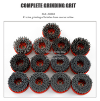 Brosse diamantée abrasive Frankfurt en carbure de silicium renforcé de haute qualité pour meuleuse d'angle pour pierre de marbre
