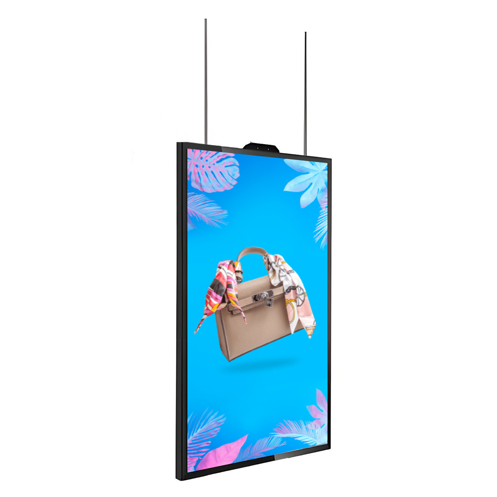 Потолочный рекламный дисплей высокой яркости digital signage window digital signage shop window