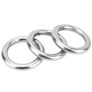 Ventes chaudes 2026 : Anneau rond soudé SRR AISI316 <span class=keywords><strong>en</strong></span> acier inoxydable poli miroir, surface lisse, 6*40mm, pour la Norvège - Product Image 3