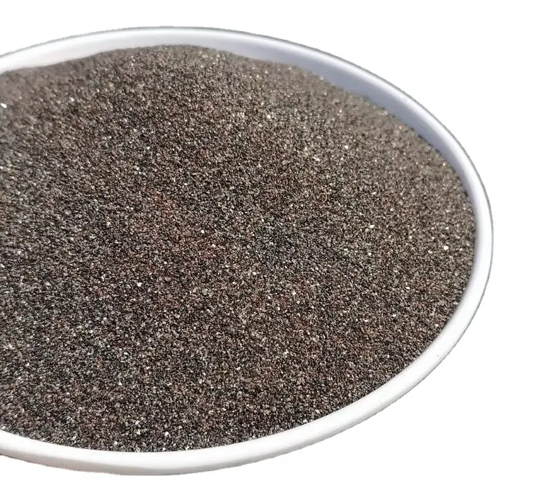 Glass and Sands trahl maschine verwenden Sand Schleif mittel Brown Corundum Verbrauchs materialien Umweltschutz Sand