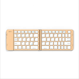 Mini <span class=keywords><strong>tijeras</strong></span> ultrafinas Kick Keyboard multifunción teclado plegable Azerty árabe para iPad Pc Laptop iPhone Mac - Product Image 3