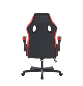 <span class=keywords><strong>Chaise</strong></span> de joueur <span class=keywords><strong>ergonomique</strong></span> à dossier bas en cuir, pivotante et réglable, de style course, en fer métallique, pour la maison <span class=keywords><strong>ou</strong></span> le bureau. - Product Image 6