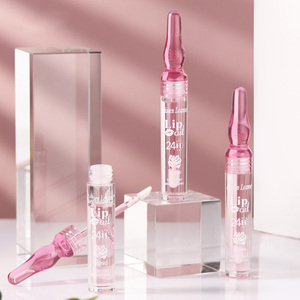 Basse quantité minimale de commande Petite Ampoule <span class=keywords><strong>Rose</strong></span> Huile À Lèvres 5ml Réduire Les Ridules Hydratant Hydratant Réparateur <span class=keywords><strong>Transparent</strong></span> Brillant À Lèvres 24H - Product Image 6