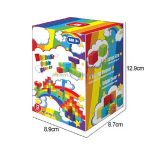 Cubos Magnéticos, Juegos Educativos Tempranos, Rompecabezas DIY, Juego de Construcción 3D, Bloques Magnéticos para Niños Pequeños, Juguetes de Aprendizaje para Niños - Product Image 5