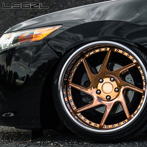 Jantes en fibre de carbone forgées pour BMW Audi Urus C8, 18-24 pouces, jantes de voiture forgées à déport profond 5x127 5x120 5x112 5x130 pour GTR C8 Urus - Product Image 4