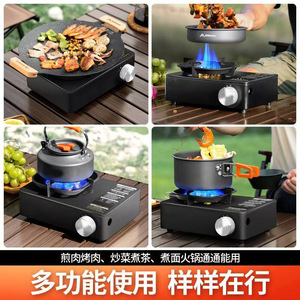 Cocina portátil plegable <span class=keywords><strong>para</strong></span> acampar al aire libre, cocina de picnic, caja de almacenamiento plegable, estufa integrada <span class=keywords><strong>para</strong></span> viajes en coche - Product Image 2