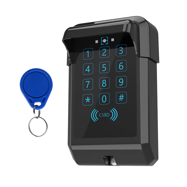 Modern 433.92 MHz Rolling Code Wireless Keypad ID Card Swing Gate Remote Control