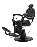 Fauteuils de Barbier Pivotants Modernes Noirs Durables en Métal Inclinables pour Salon et Usage Scolaire – Vente Directe Usine
