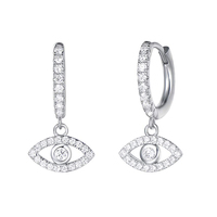 Venta caliente 925 de mal de ojo de plata esterlina turco de la joyería para las mujeres