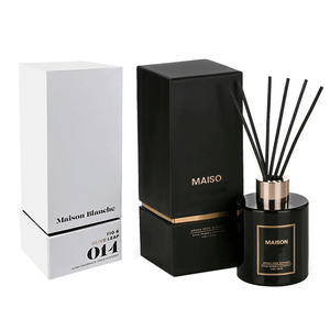Custom Logo Candle Perfume Bottle Gift Package Box printed paper empty Reed Diffuser Packaging Boxes for Diffusers