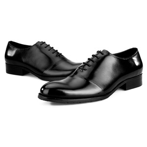 Gran oferta, zapatos de vestir clásicos de estilo británico de gran tamaño para hombre, zapatos de traje de boda informales de clase alta, impermeables para la temporada de otoño - Product Image 4