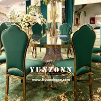 <strong>Best</strong> <strong>Selling</strong> Golden <strong>Stainless</strong> <strong>Steel</strong> Wedding <strong>Chairs</strong> Cheap Plum Blossom Hotel Banquet <strong>Chair</strong> for Outdoor Dining Hall Events