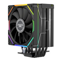 Refroidisseur de processeur Intel personnalisé LOVINGCOOL RGB 115x Radiateur PC TDP 220W Refroidisseur silencieux Ventilateur de refroidissement 120 mm pour boîtier de jeu PC Refroidisseurs de processeur