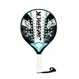 Palas de Pádel de Fibra de Carbono 3K 12K, Forma Redonda, Lágrima, Diamante, Raqueta Personalizada, Venta al Por Mayor de Fábrica OEM - Product Image 2