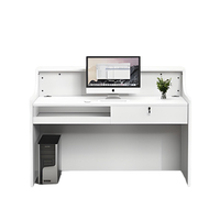 Petit bureau service à la clientèle détail infirmière poste réception meubles réception réception comptoir l forme Rectangle
