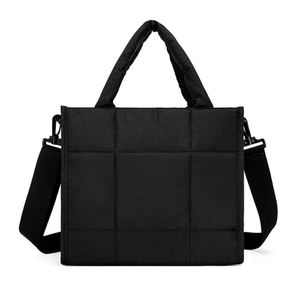 Sac bandoulière matelassé grande capacité tendance, sac à main portable style doudoune pour femme - Product Image 6