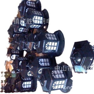 Pillar Lights Outdoor <b>Iron</b> Led E27 Semi Flush Mount 50000 Hours 100 Lm W 2 Year Warranty - Product Image 1