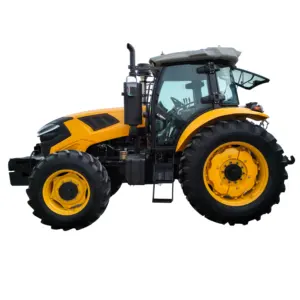 Equipo de maquinaria agrícola, tractor 4wd 25 30 40 50 60 70 80 90 100 120 hp 130hp 140hp 150hp 180hp 4x4