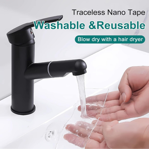 Chất lượng cao giá rẻ giá chết cắt có thể giặt Gel Grip Băng rõ ràng dính dính gắn băng Nano Băng bong bóng Kit - Product Image 5