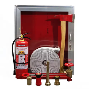 Ensemble complet SHOUSHENG Brand Fire Hose Rack Armoire en acier doux Flexible Fire Hose Landing Valve Conception durable - Product Image 6