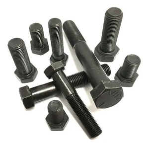 Perno hexagonal de media rosca <span class=keywords><strong>CS</strong></span> <span class=keywords><strong>M8</strong></span> M10 M12 M16 M20 de óxido negro al por mayor de alta calidad - Product Image 3