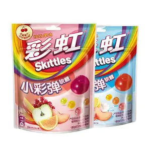 Trung quốc kẹo bán buôn trái cây Jelly kỳ lạ Snack Kẹo đa trái cây Hương vị
