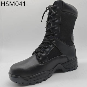 Botas Tácticas de Combate CXT con Suela de EVA+Goma de Alto Rebote y Cremallera para Diversas Superficies, Botas de Patrulla de Tráfico y Combate HSM041 - Product Image 5