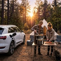 Four à friture sans huile numérique 8-en-1, style allemand/français moderne, 5,0 L, pour la maison, la cuisine, le camping en plein air, cuisson saine, nettoyage facile