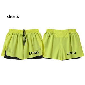 Shorts de sport décontractés pour hommes à haute élasticité et confortables, avec poches, personnalisables avec votre logo - Product Image 4