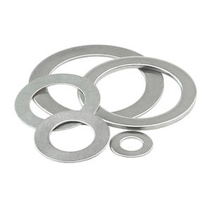 Ультратонкая плоская шайба 0,1 мм 0,2 мм, высокоточная регулирующая металлическая шайба SS304, уплотнительная шайба - Product Image 4