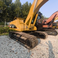 Excavatrice sur chenilles Caterpillar 320C d'occasion en bon état, 20 tonnes, d'origine japonaise, excavatrice hydraulique pour la construction