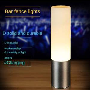 Custom Logo DMX 2000m Remote Control Rechargeable Atmosphere <b>Table</b> <b>Lamp</b> Desk Service Number Light for Bar Ktv Restaurant Party - Product Image 3