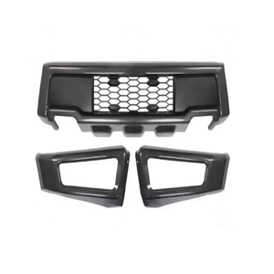 Front <strong>Bar</strong> for Ford F150 Raptor 2018-2020 Musixia Black Steel Front Bumper 4x4 Off-road Pickup With Winch Bracket Accessories - Product Image 2