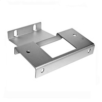 Services de fabrication d'acier doux en acier inoxydable personnalisés OEM Supports d'angle Pièces de pliage Traitement de tôle d'estampage de métal