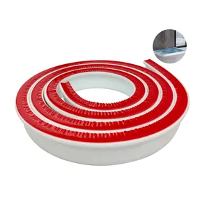 Silicone Bathroom Water Stopper Flood Shower Dam Barrier Bathroom Collapsible Retaining Strip Dry And Wet Separation